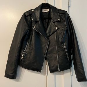 BB Dakota faux leather coat